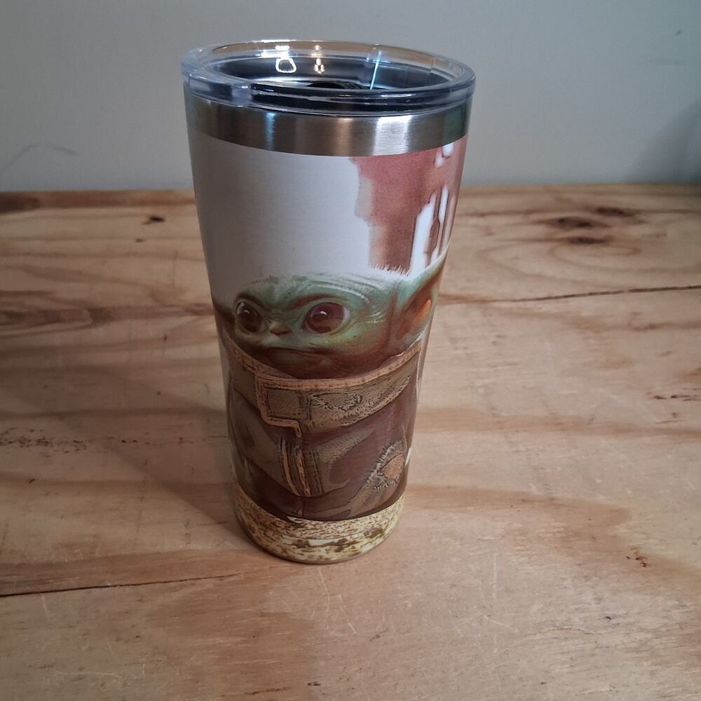 STAR WARS The Mandalorian The Child Grogu Stainless Steel Tervis 20 oz. Tumbler